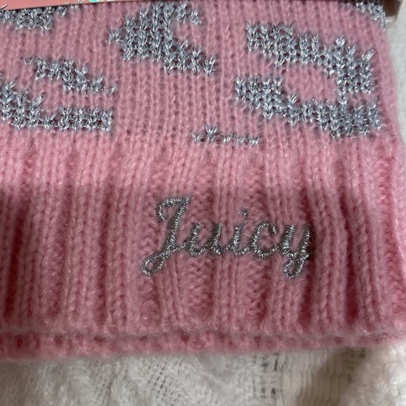 Juicy Couture pink & silver hat and glove set! For your Barbie Diva! - Picture 4 of 5